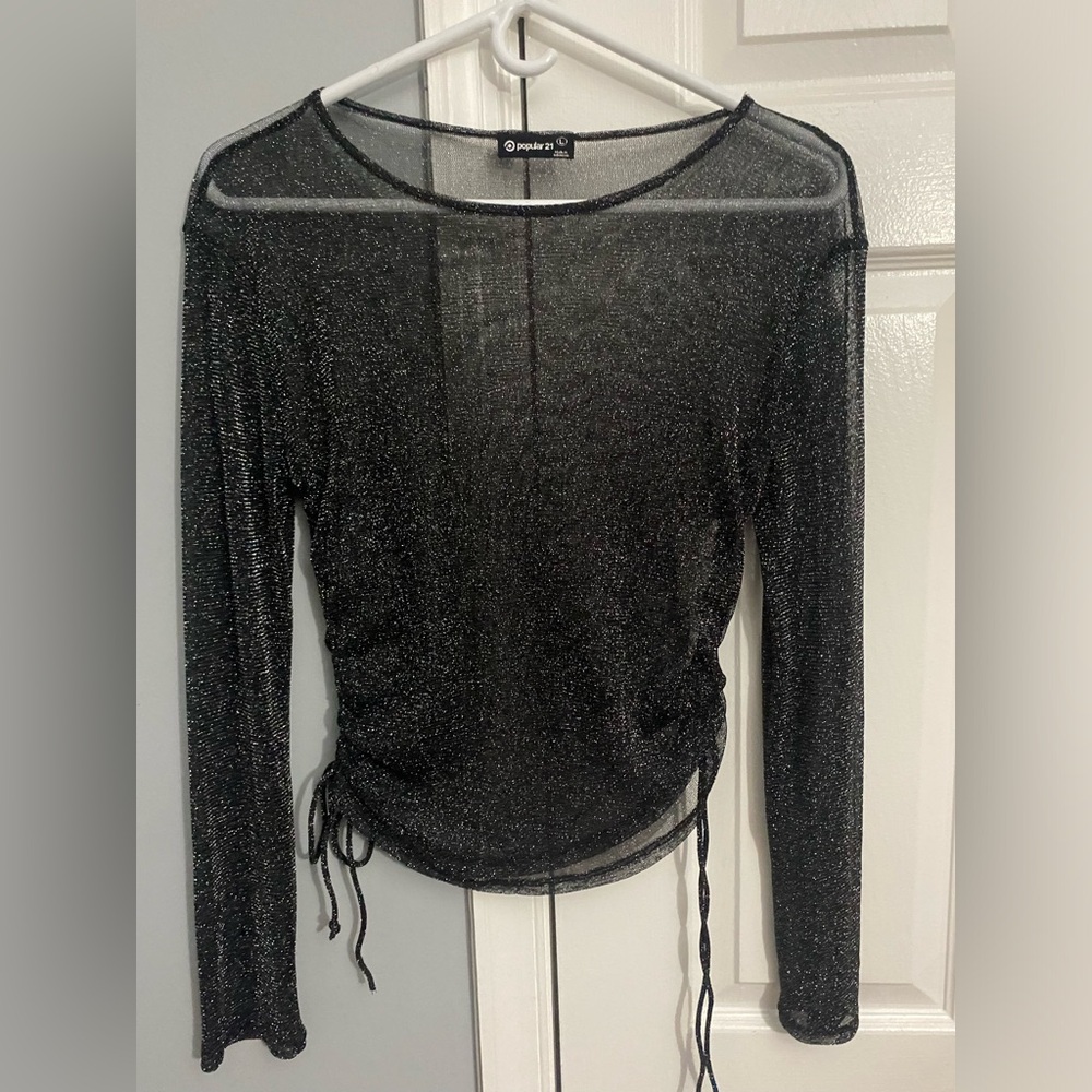 Sheer cute Top